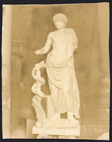 Statue of a young boy as Asclepius